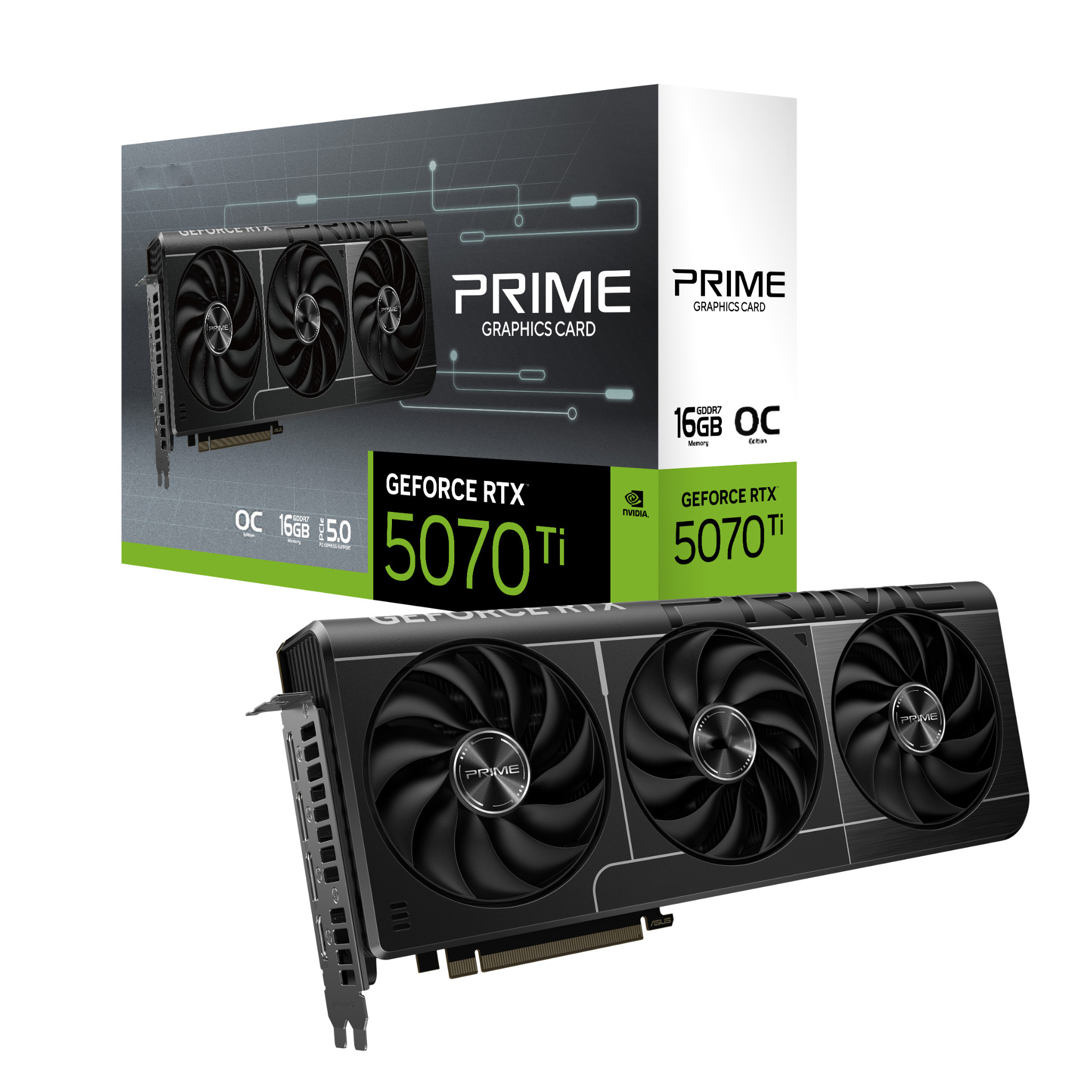2025 New PRIME GeForce RTX 507 - Triple Fan Gaming Graphics Card 16Gb recension och pris