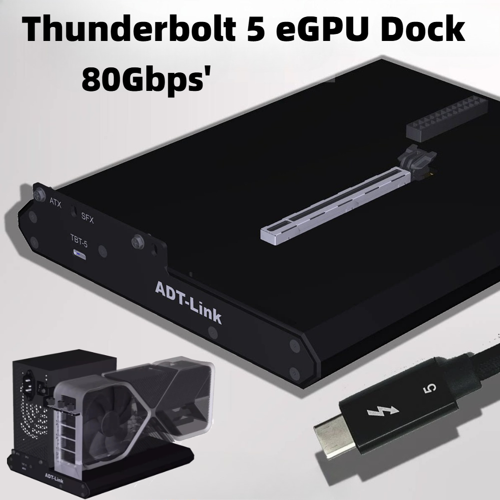 ADT Thunderbolt-5/4/3 External - Thunderbolt 4 External Gpu Enclosure recension och pris